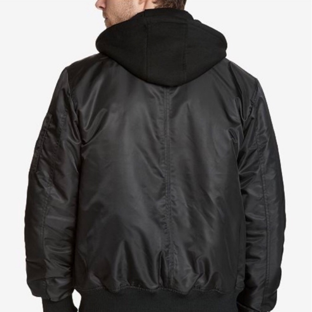 Guess Sporty Hooded Bomber Jacket